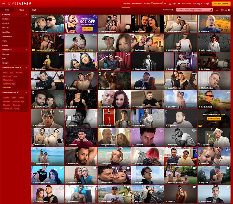 LiveJasmin Gay Review